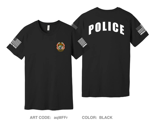 Lincoln Police Department Comfort Unisex Cotton SS Tee - aqMFFr