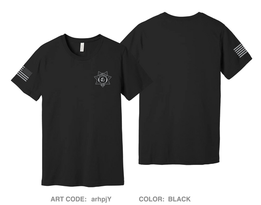 SHERWOOD Valley Marshals Comfort Unisex Cotton SS Tee - arhpjY