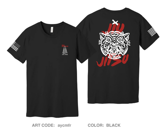 NSA JIU JITSU Comfort Unisex Cotton SS Tee - aycmfr