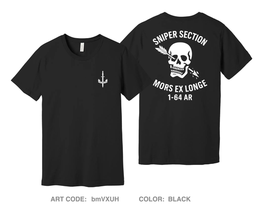 1-64 AR HHC SNIPER SECTION Comfort Unisex Cotton SS Tee - bmVXUH