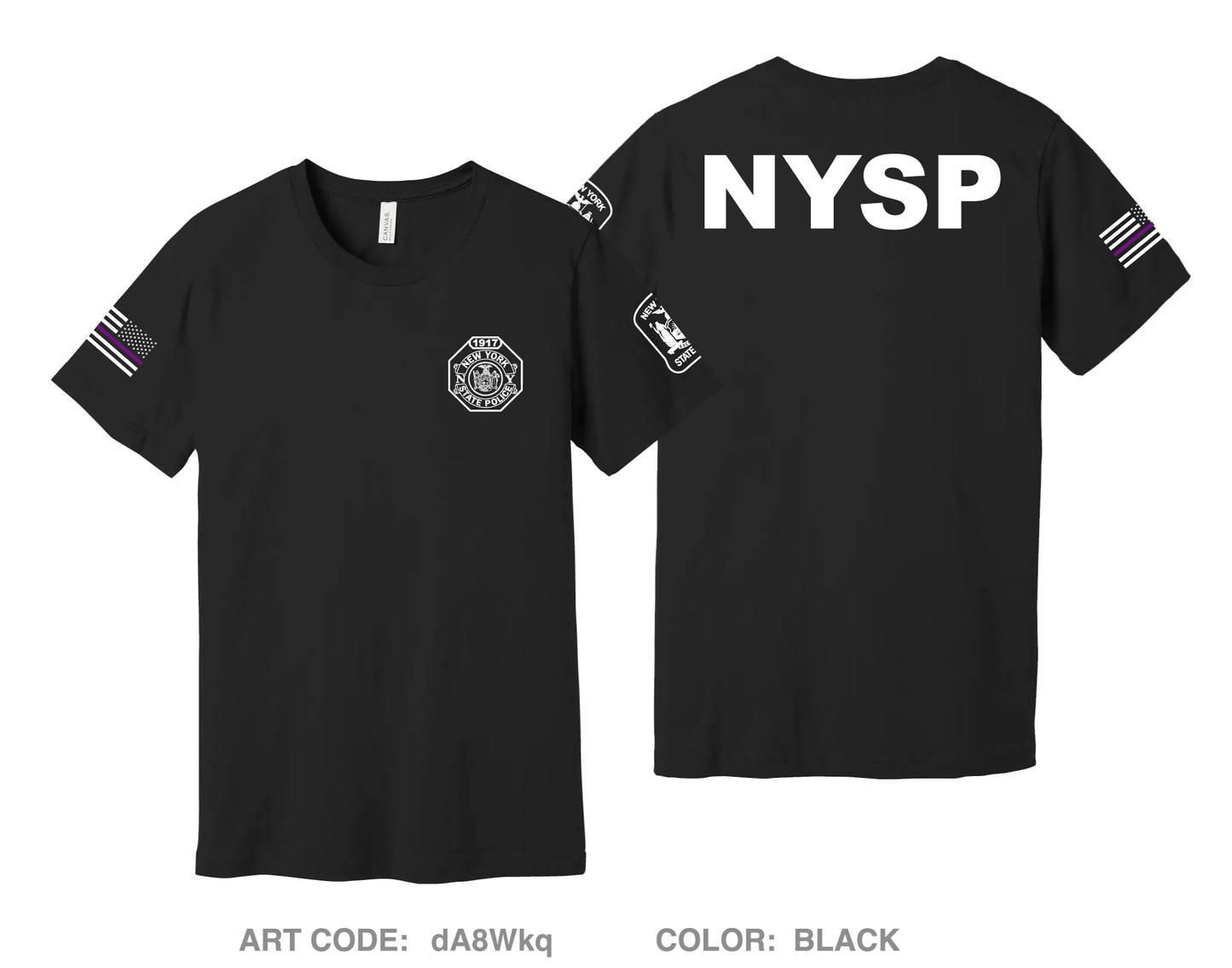 NYSP Comfort Unisex Cotton SS Tee - dA8Wkq