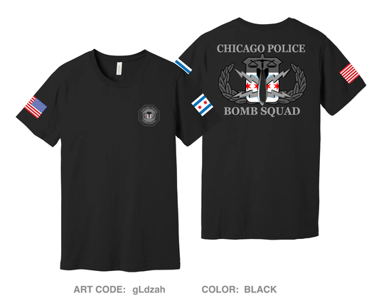Chicago Bomb Squad Store 1 Comfort Unisex Cotton SS Tee - gLdzah