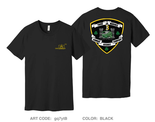 Combat Assault Company Comfort Unisex Cotton SS Tee - gq7ytB