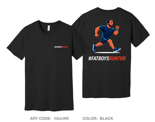 ##fatboysruntoo Comfort Unisex Cotton SS Tee - htUcWE