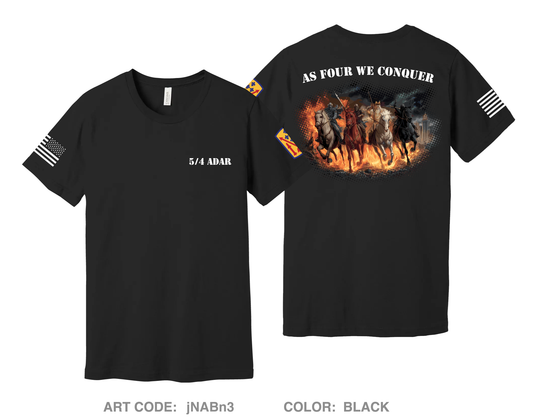 Alpha 5/4 ADAR Comfort Unisex Cotton SS Tee - jNABn3