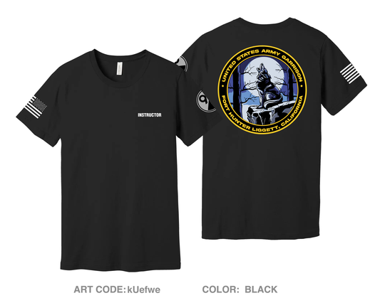102D Training Division Comfort Unisex Cotton SS Tee - kUefwe