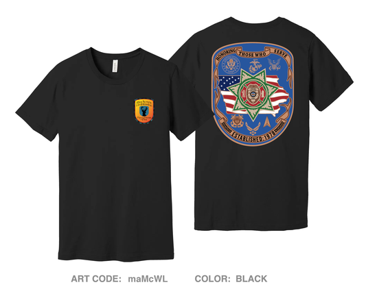 Mackenzie Highlanders Fundraising Collection Comfort Unisex Cotton SS Tee - maMcWL