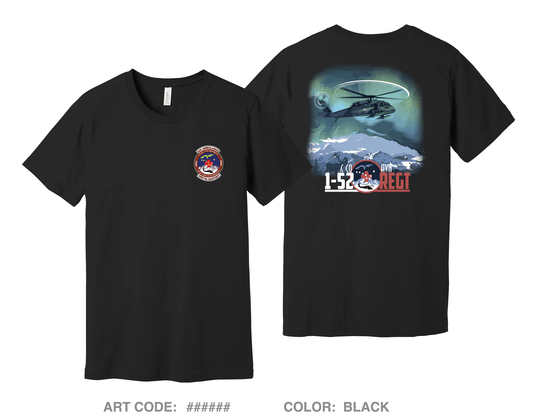 C Co 1-52nd Avn Regt Comfort Unisex Cotton SS Tee - whcME5