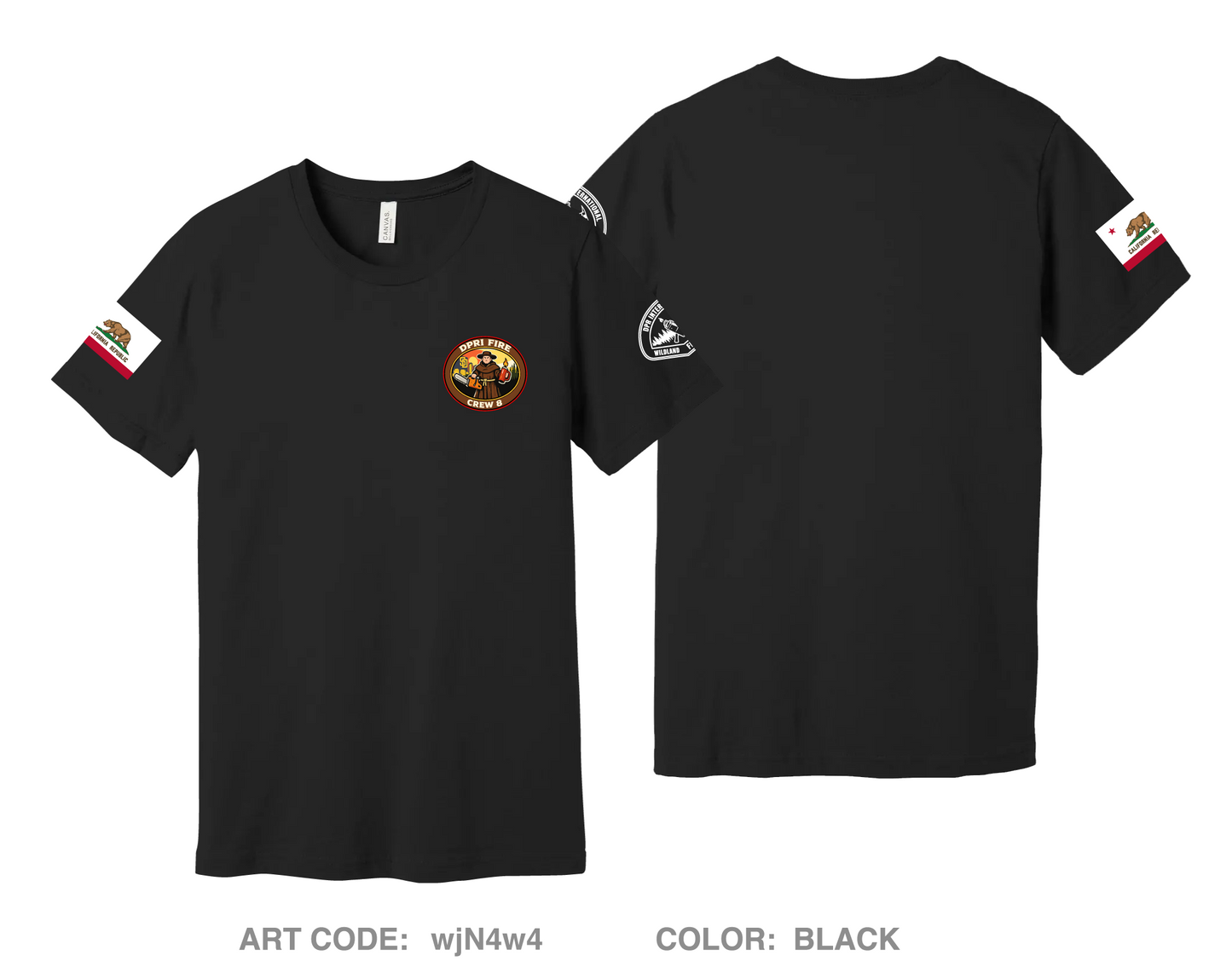 RI WFS CREW 8 Comfort Unisex Cotton SS Tee - wjN4w4
