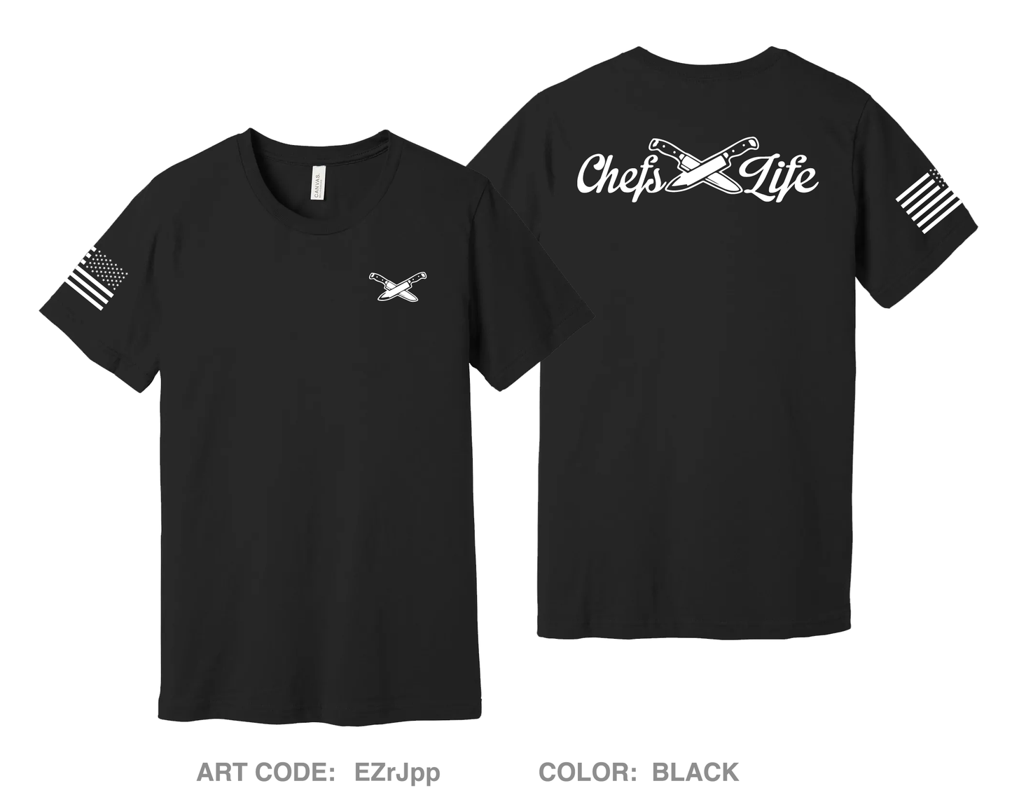 Chefs Life Apparel Comfort Unisex Cotton SS Tee - EZrJpp