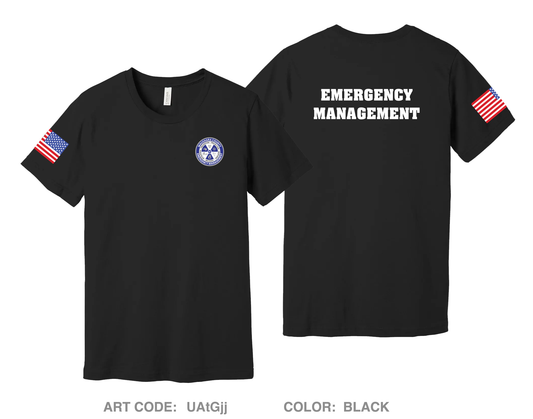 Waushara County Emergency Management Comfort Unisex Cotton SS Tee - UAtGjj