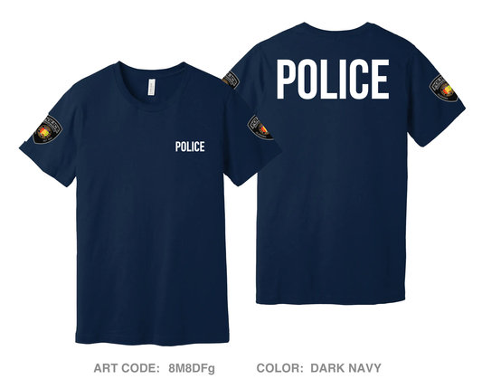 Maplesville Police Department Comfort Unisex Cotton SS Tee - 8M8DFg