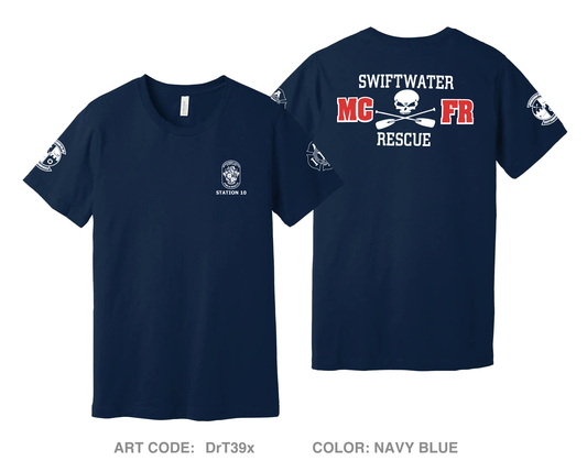 MCFRS Station 10 Comfort Unisex Cotton SS Tee - DrT39x