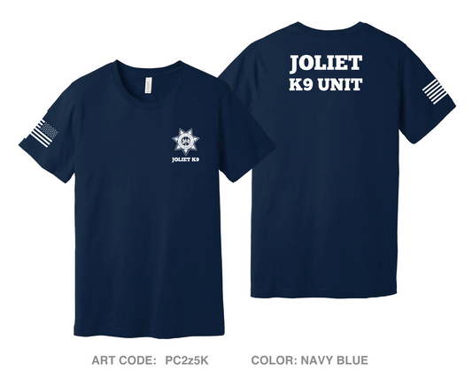 Joliet Police K9 Unit Comfort Unisex Cotton SS Tee - PC2z5K