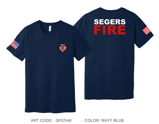 Segers Fire & Rescue Comfort Unisex Cotton SS Tee - QF57mK