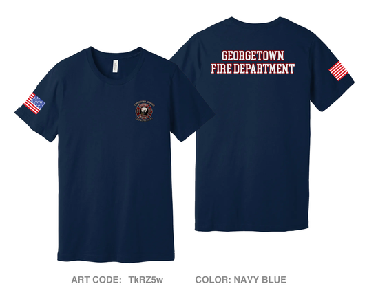 GTFD Station 2 Fundraising Collection Comfort Unisex Cotton SS Tee - TkRZ5w