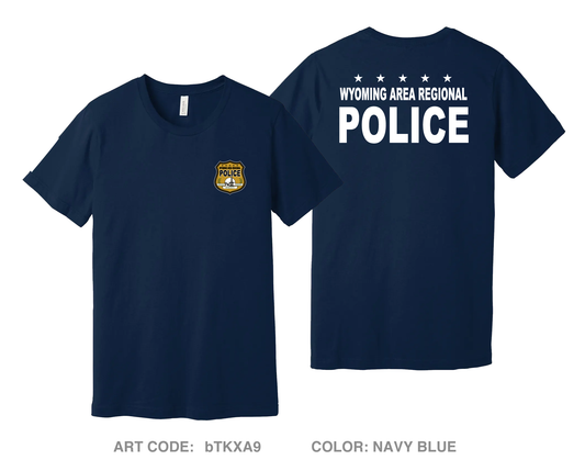 Wyoming Area Regional Police Fundraising Collection Comfort Unisex Cotton SS Tee - bTKXA9