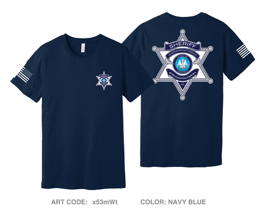 Washington Parish Sheriff’s Office Comfort Unisex Cotton SS Tee - x53mWt