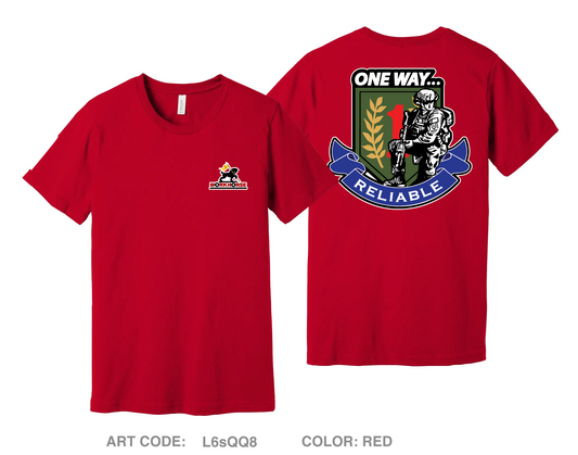 511th Quartermaster Company Comfort Unisex Cotton SS Tee - L6sQQ8