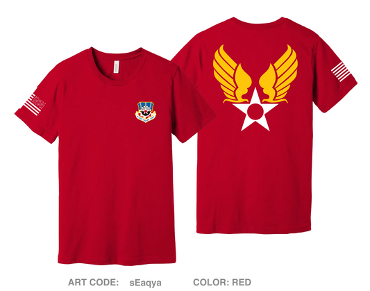 Headquarters Air Force Flight Standards Agency Fundraising Collection Comfort Unisex Cotton SS Tee - sEaqya