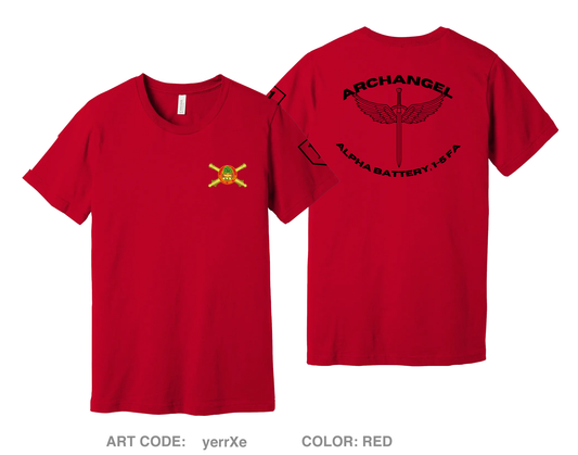 Alpha Battery Comfort Unisex Cotton SS Tee - yerrXe