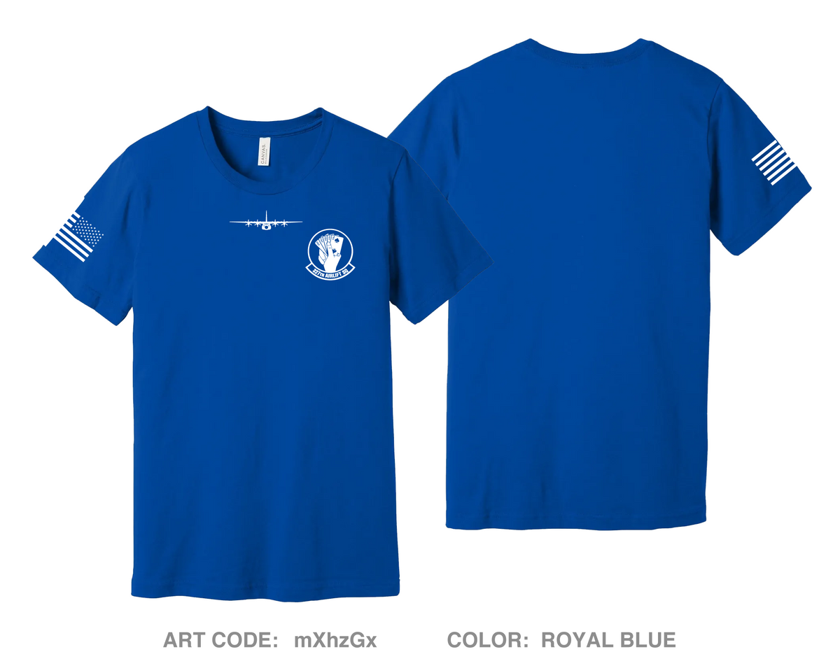 327th Airlift Squadron Comfort Unisex Cotton SS Tee