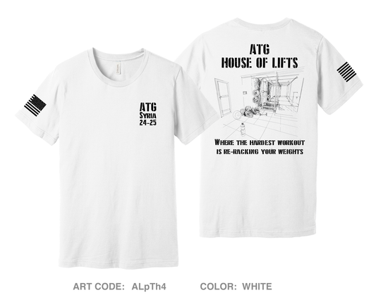 B Battery 2-218th FA Comfort Unisex Cotton SS Tee - ALpTh4