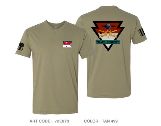 A TRP 2-183 CAV Store 1 Comfort Unisex Cotton SS Tee - 7dE8Y3