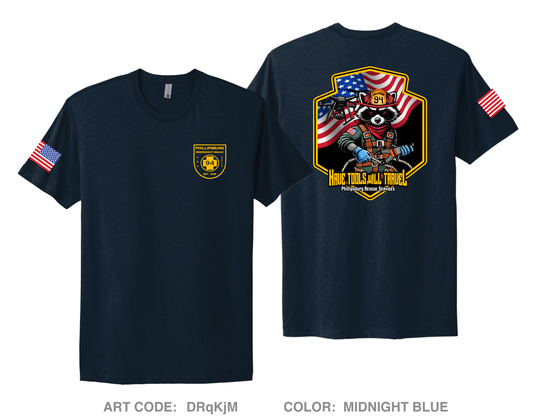 Phillipsburg Emergency Squad - Rescue Services Division Fundraising Collection Comfort Unisex Cotton SS Tee - DRqKjM
