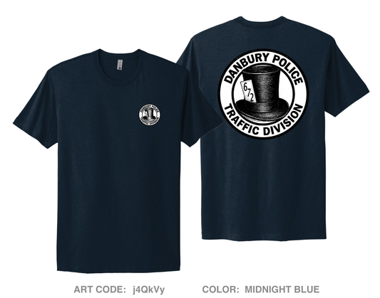 Danbury Police Traffic Unit Comfort Unisex Cotton SS Tee - j4QkVy