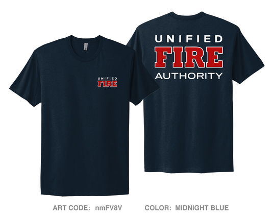 Unified Fire Authority Comfort Unisex Cotton SS Tee - nmFV8V