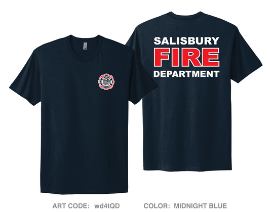 Salisbury Fire Rescue Comfort Unisex Cotton SS Tee - wd4tQD