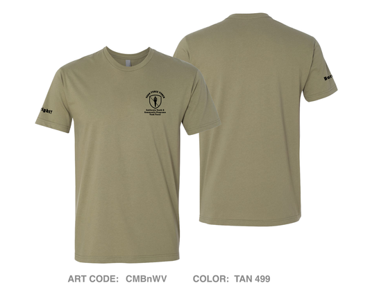 California Military Department - Youth & Community Programs Task Force  Comfort Unisex Cotton SS Tee - CMBnWV