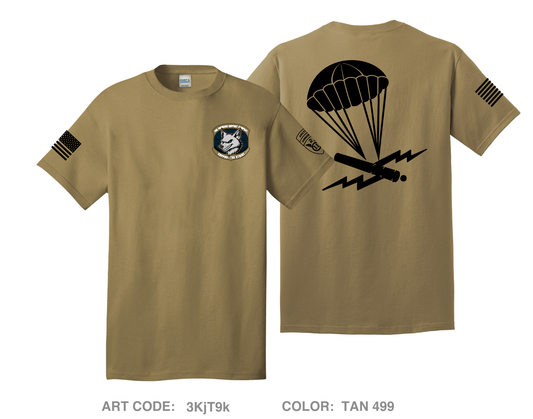 FOX CO, 2-377 PFAR Comfort Unisex Cotton SS Tee - 3KjT9k