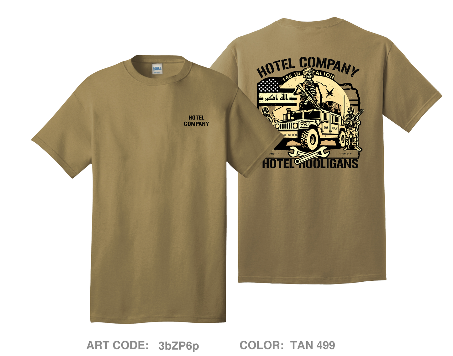 Hotel Company Comfort Unisex Cotton SS Tee - 3bZP6p