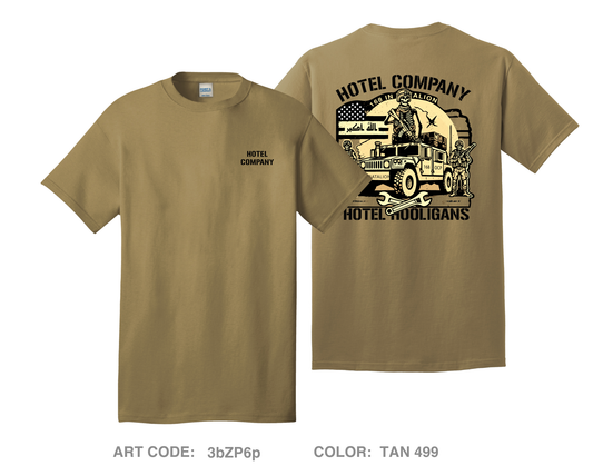 Hotel Company Comfort Unisex Cotton SS Tee - 3bZP6p