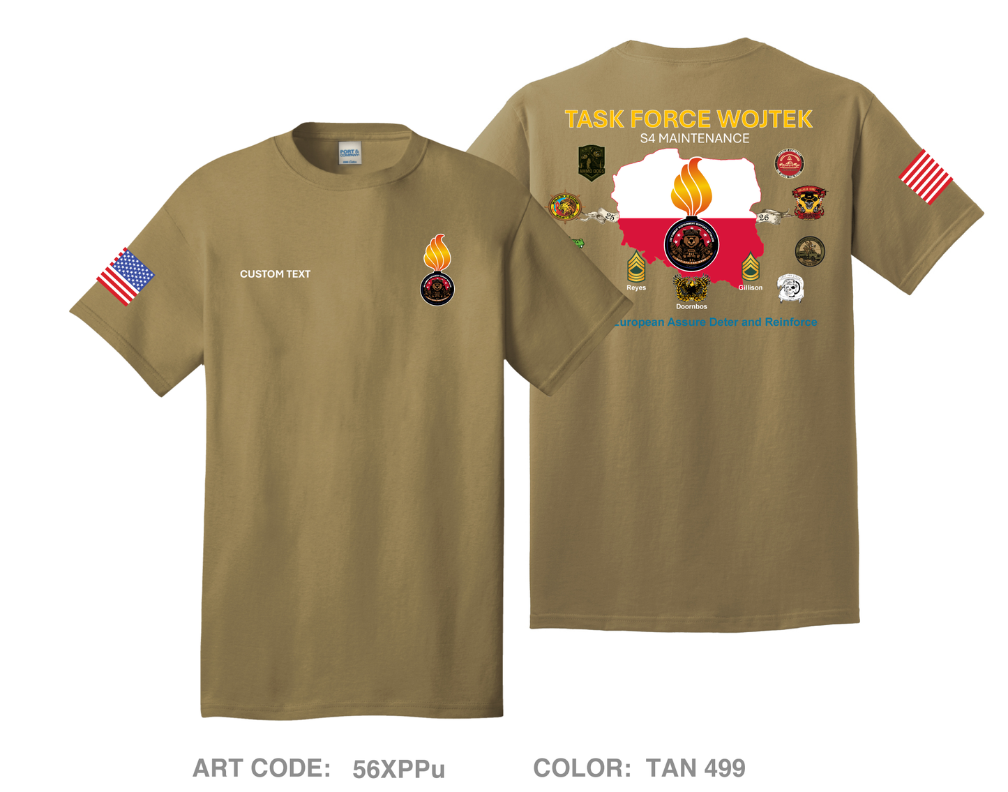 CUSTOM 232 Maintenance Comfort Unisex Cotton SS Tee - 56XPPu