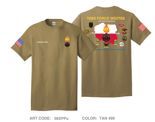 CUSTOM 232 Maintenance Comfort Unisex Cotton SS Tee - 56XPPu