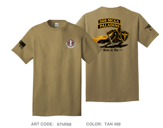 568 MCGA Paladins Comfort Unisex Cotton SS Tee - 67hR68