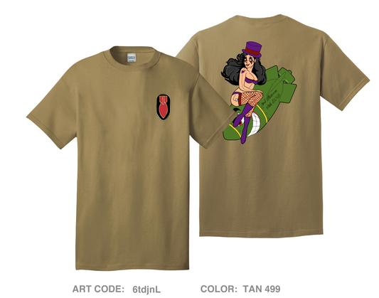 3rd Platoon, 18th EOD Comfort Unisex Cotton SS Tee - 6tdjnL