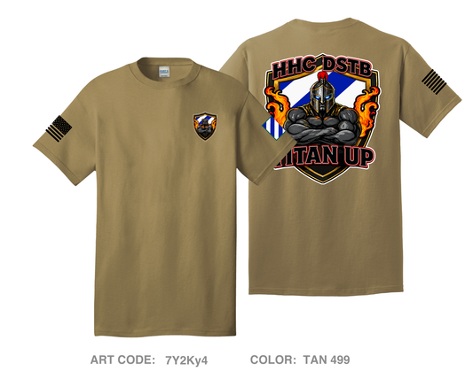 HHC, DSTB, 3DSB Comfort Unisex Cotton SS Tee - 7Y2Ky4