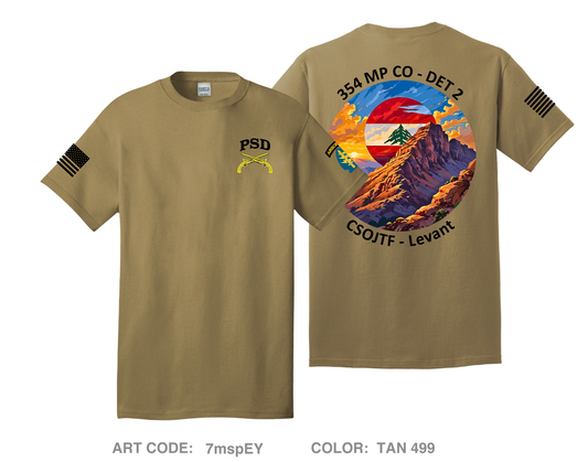 354 MP CO Comfort Unisex Cotton SS Tee - 7mspEY