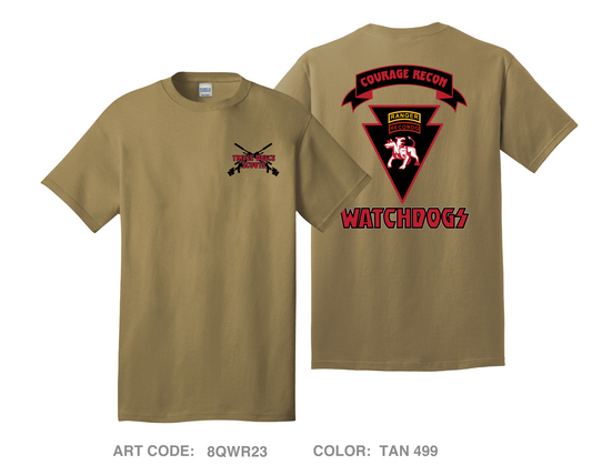 Triple Duece Scouts Comfort Unisex Cotton SS Tee - 8QWR23