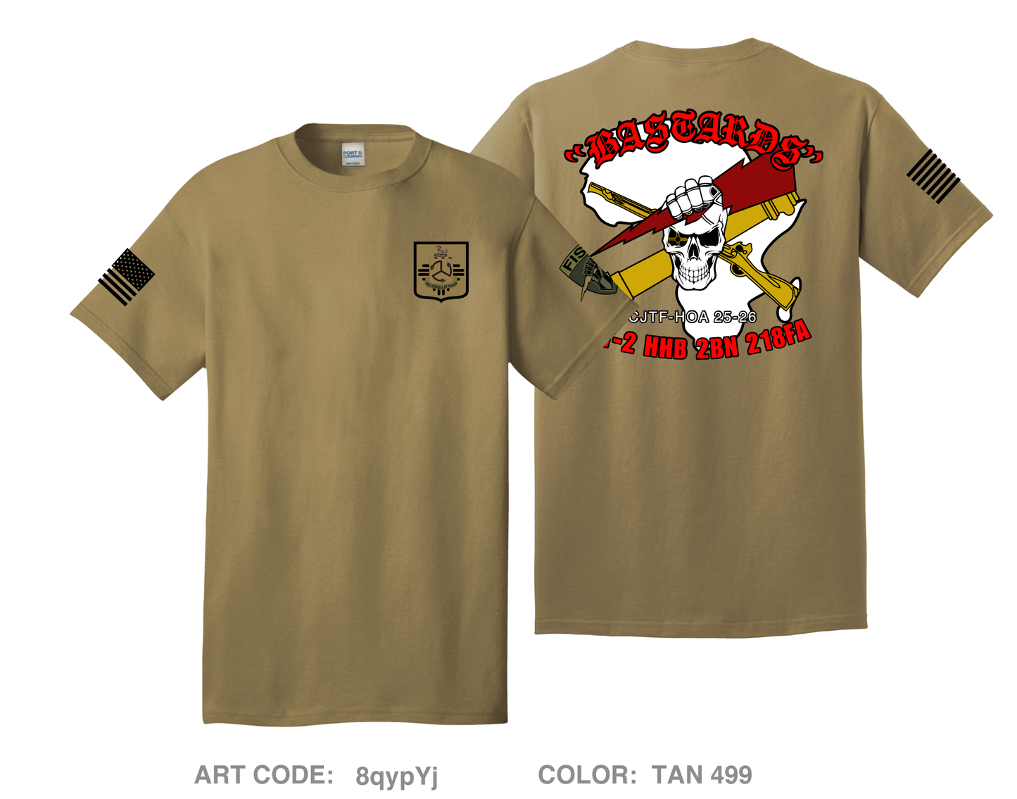 Bastard FIST Comfort Unisex Cotton SS Tee - 8qypYj