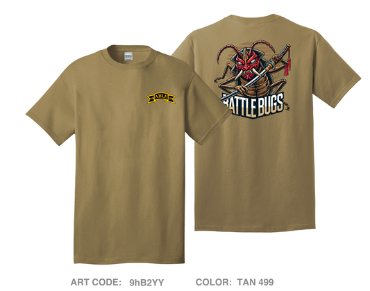 1st platoon, 2nd squad, A co, 1-36 IN Comfort Unisex Cotton SS Tee - 9hB2YY