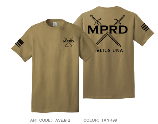 HRC / MPRD Comfort Unisex Cotton SS Tee - AVsJnU