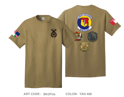 31st SFS/S4 Comfort Unisex Cotton SS Tee - BK2FUa
