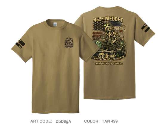 452 Field Hospital Comfort Unisex Cotton SS Tee - DbD8gA