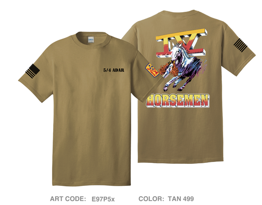 Alpha 5/4 ADAR Comfort Unisex Cotton SS Tee - E97P5x
