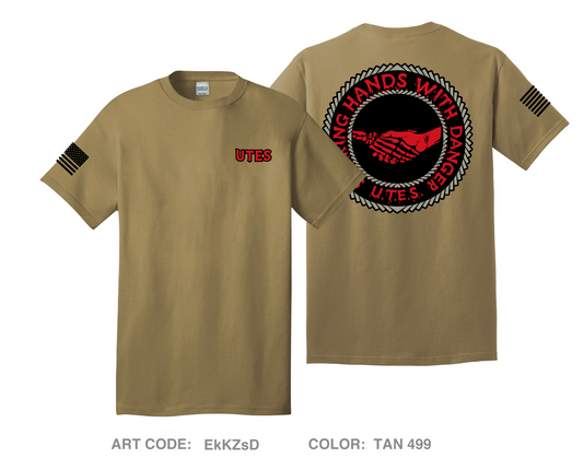 UTES Comfort Unisex Cotton SS Tee - EkKZsD